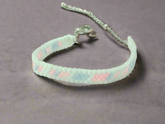Couple Morse Code Bracelets – Custom Miyuki Beaded Set
